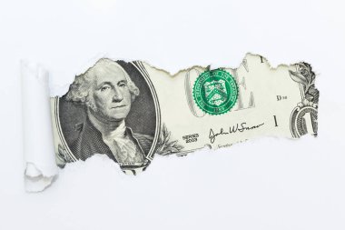  Beyaz bir arka plan delik. Gizli para, vergi kaçırma. Dolandırıcılık ve yolsuzluk.