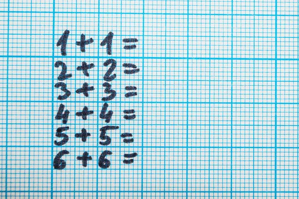 Math Problems Paper — Stock Photo, Image
