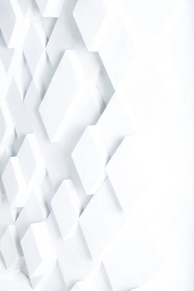 Soyut beyaz küpleri arka plan görüntüsünü.