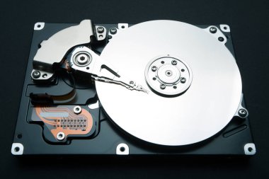 Sabit disk sürücü bilgisayar, veri ve bilgi.