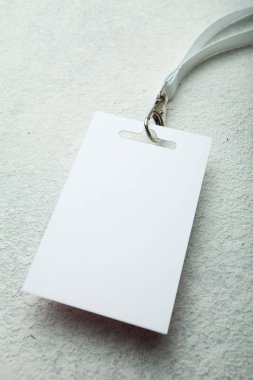 Boş rozet, yaka mockup beyaz arka plan üzerinde izole.
