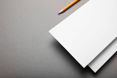 Sayfa şablonu el ilanı. Kavramı.