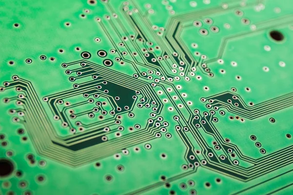 Yeşil elektrik devreleri paterni.