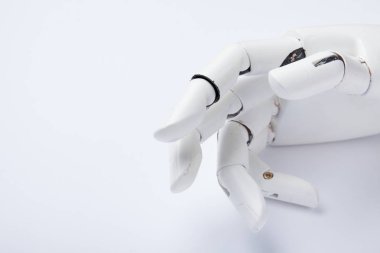 Yakın çekim, ahşap el. Kopya alanı.