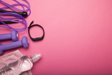 Eğitim ve sağlıklı yaşam tarzı kavramı. Metin için boş alan.