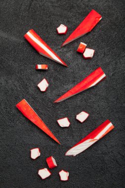 Surimi meze, asya yengeç mutfağı.