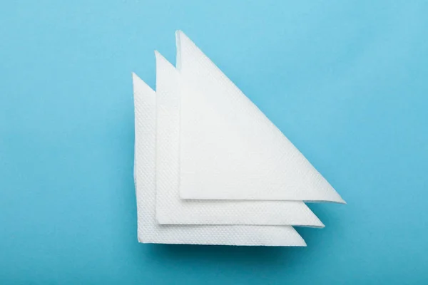 Paper napkin mockup for restaurant.