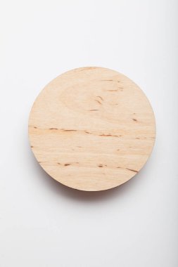 Ahşap ayı coaster tasarım, mockup.