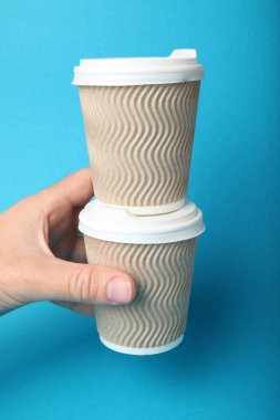 Kahve bağımlılığı, kağıt bardakları kaldırın..