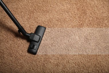 Profesyonel elektrikli süpürge. Daire temizleme servisi.