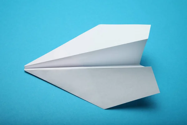 Plano de papel, conceito de origami. Telegrama . — Fotografia de Stock