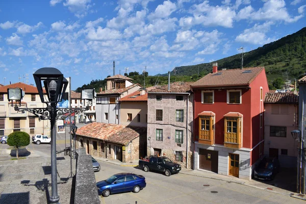 Festői Szépségű Falvak Helyei Utcája — Stock Fotó