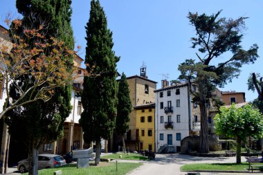 Zarautz sokakları ve meydanları, İspanya.