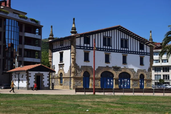 Hagyományos Ház Zumaia Spanyolország — Stock Fotó