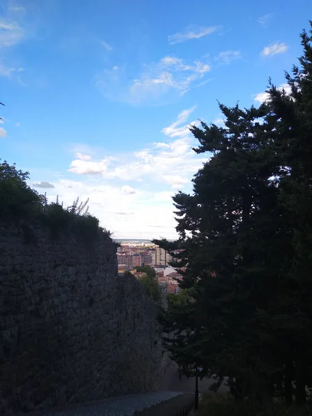 Panoramisch Van Stad Burgos Spanje — Stockfoto