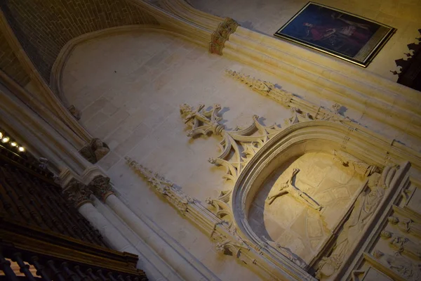 Interieur Van Kathedraal Van Burgos Spanje — Stockfoto