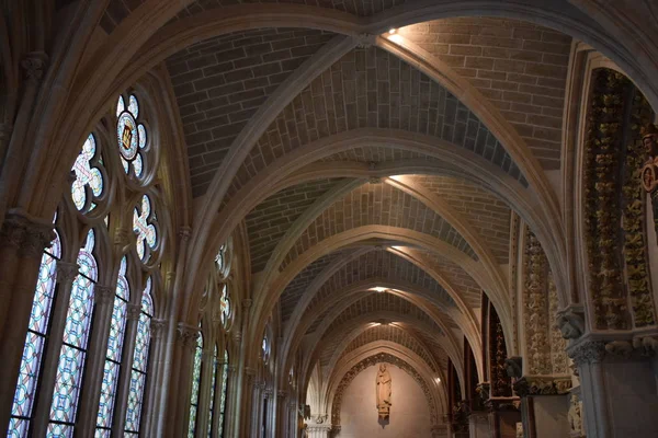Burgos Katedrális Belseje Spanyolország — Stock Fotó