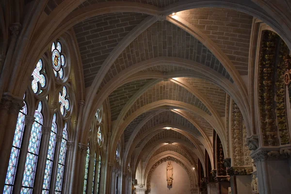 Intérieur Cathédrale Burgos Espagne — Photo