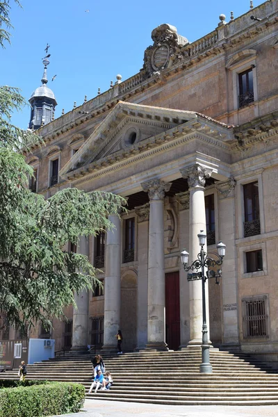 Faculteit Filologie Van Universiteit Van Salamanca Spanje — Stockfoto