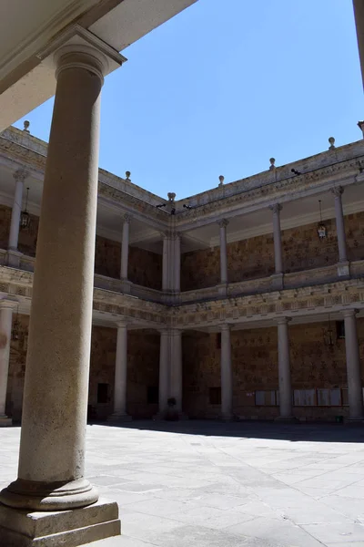 Cloister Vid Universitetet Salamanca Spanien — Stockfoto