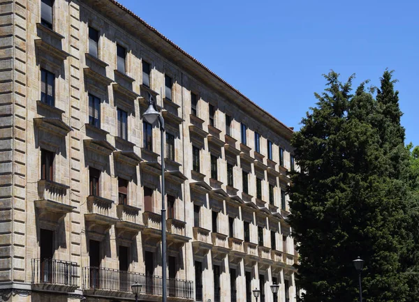 Historische Und Monumentale Strassen Von Salamanca Spanien — Stockfoto