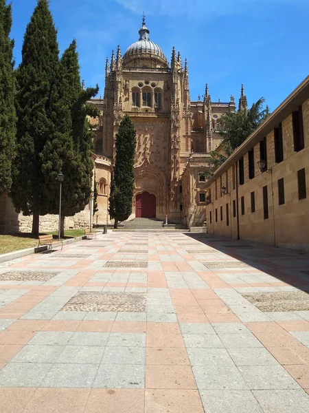 Καθεδρικός Ναός Της Σαλαμάνκα Ισπανία Ευρώπη — Φωτογραφία Αρχείου