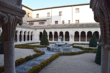 Las Huelgas Manastırı Romanesk manastırı, Burgos.