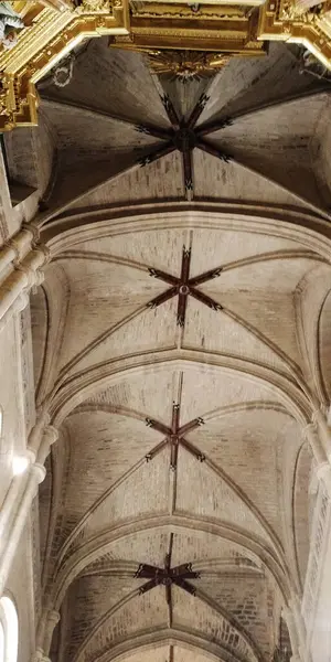 Interior Catedral Burgos Espanha — Fotografia de Stock