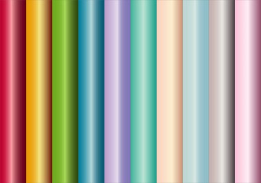 Parlak eğimli renk kitapları