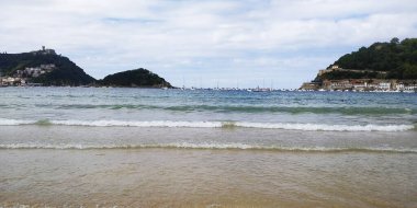 Concha Körfezi, Sen Sebastian, İspanya.