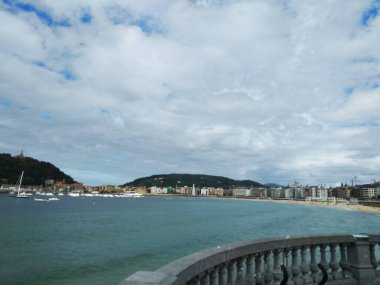 Concha Körfezi, Sen Sebastian, İspanya.