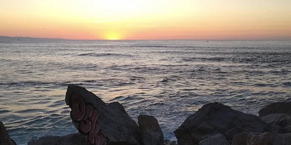 Panoramica Della Costa Basca San Sebastin Spagna — Foto Stock