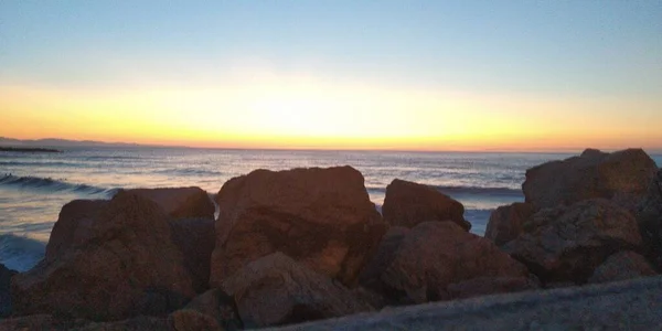 Panoramica Della Costa Basca San Sebastin Spagna — Foto Stock