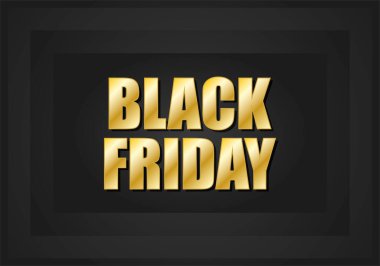 Kasım ayı için altın parantezli siyah arkaplan.