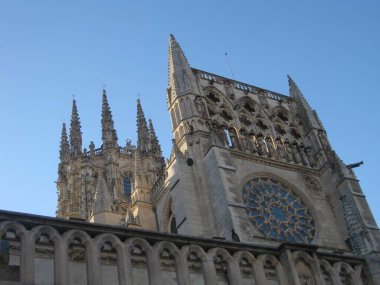 Burgos Katedrali, İspanya Yazın.