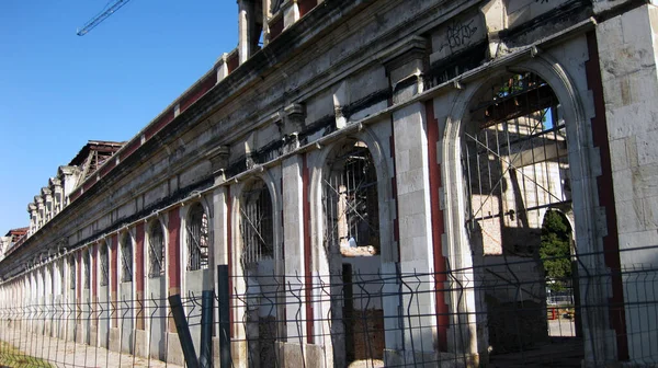 西班牙布尔戈斯老火车站 — 图库照片