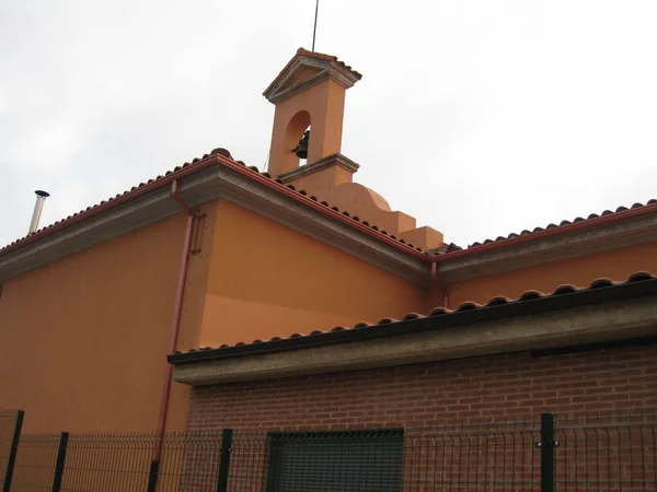 Campanile Chiesa Arancio Murato — Foto Stock