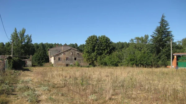 Paesaggi Campi Coltivati Montagne — Foto Stock