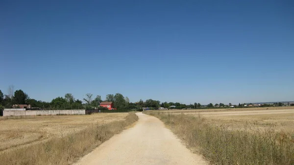 Straßen Der Landschaft Herbst — Stockfoto