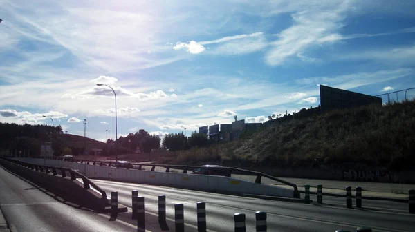 西班牙布尔戈斯市的城市街道 — 图库照片