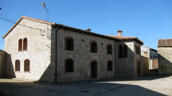 Ruas Rurais Uma Cidade Espanha — Fotografia de Stock