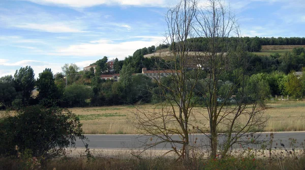 Strade Attraverso Paesaggio Montano — Foto Stock