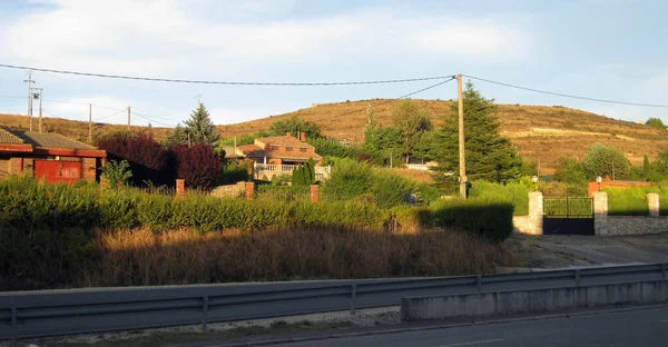 Landschappen Van Bebouwde Velden Bergen — Stockfoto