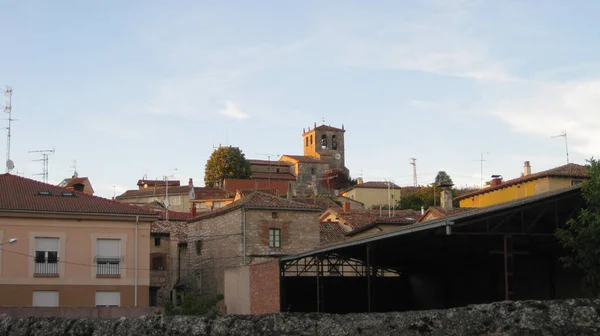 Strade Una Città Burgos Spagna — Foto Stock