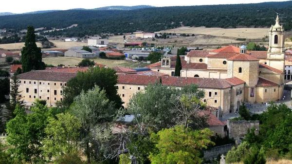 Miasta Burgos Santo Domingo Silos Hiszpania — Zdjęcie stockowe