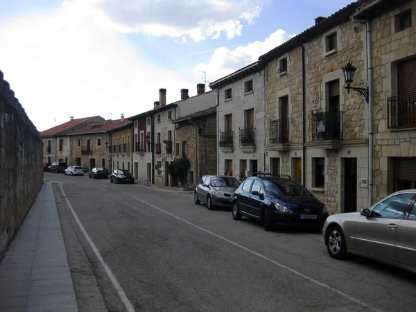 Calles Rurales Santo Domingo Silos España —  Fotos de Stock