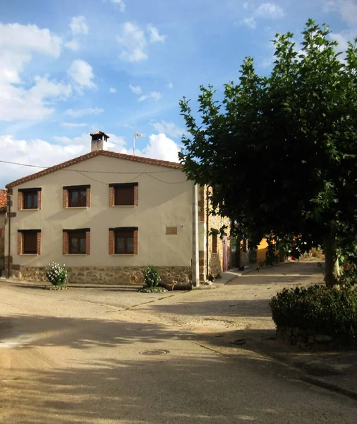 Peacoba Città Burgos Spagna — Foto Stock