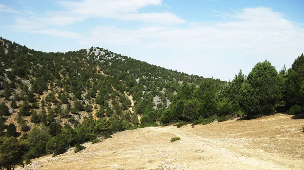 Paisajes Montañosos Con Prados España — Foto de Stock