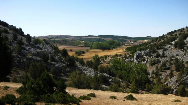 Krajobrazy Górskie Łąkami Hiszpanii — Zdjęcie stockowe