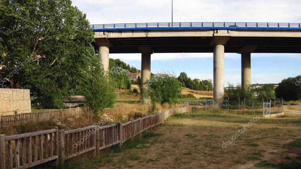 Bridge of the highway.